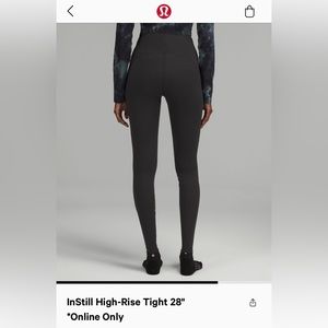 Lulu Lemon Instill Highrise leggings